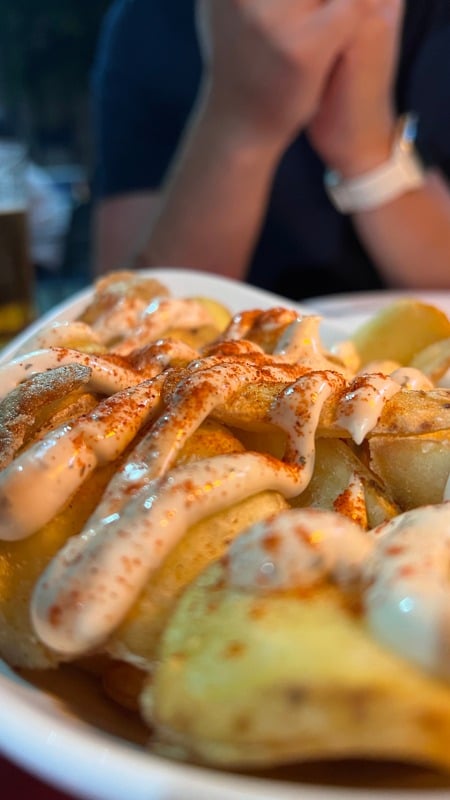 Patatas bravas de La Copeta