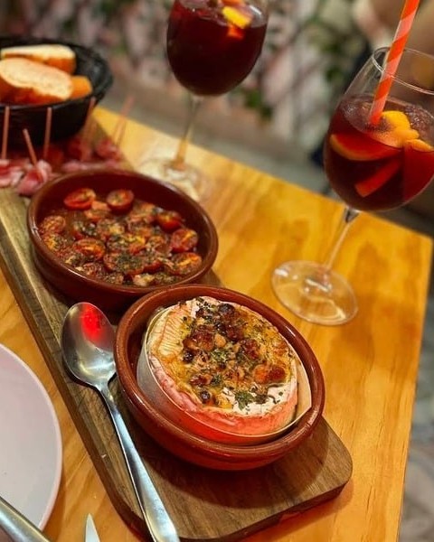 Camembert al horno de La Copeta